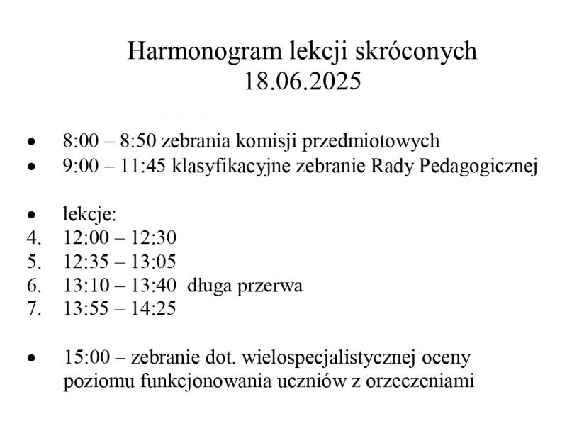 lekcje skrocone